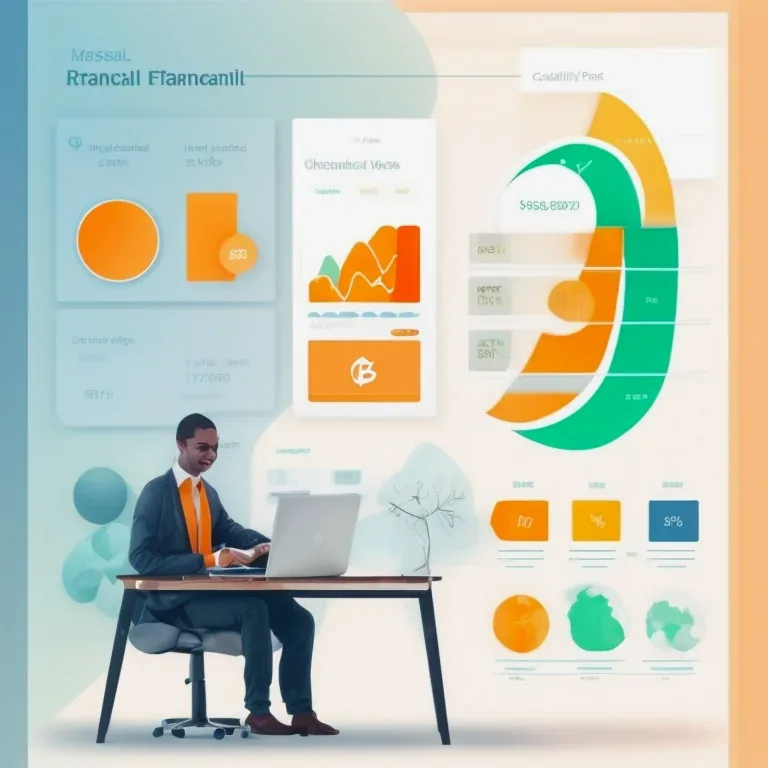 Illustration of values mapped to budget categories